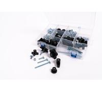 Assortimento di viti e maniglie M6 small silver