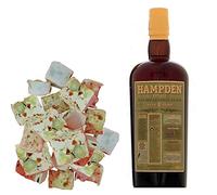Assortimento Hampden - Rum di 8 anni e 150 g di torrone al caramello - Jonquier Deux Frères