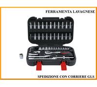 Assortimento inserti,bussole e accessori 1/4" 46 pezzi LTI Krino Tools 64230008
