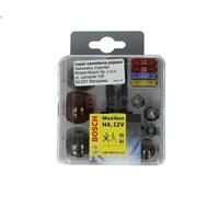 Set di lampade BOSCH H4 Maxibox +P21W R5W T4W PY21W P21/5W W5W C5W 1x15A 1x20A