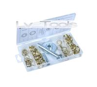 ASSORTIMENTO OCCHIELLI RONDELLE TAPPEZZIERE TENDE STRISCIONI 103pz