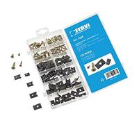 ASSORTIMENTO PIASTRINE A U CON VITI 170 PZ FERVI 0398