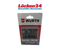 Assortimento Punte 1/4 " 10-tlg Lungo 70mm Würth Con Clip Cintura Kit 0614250010