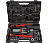 Assortimento rivettatrice universale 11 pezzi kit utensili 150.9630 metallo plas