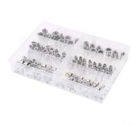 Assortimento Rivetti Filettati Alluminio 5 Misure M3-M10 | Alluminio , 5 misure per m3- per m10, per ideale per riparazioni auto, anti-ruggine, per scatola organizzata