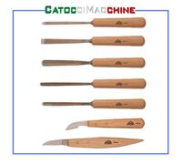 ASSORTIMENTO SGORBIE E COLTELLI 7 PZ STUBAI 5102-01 MANUALI