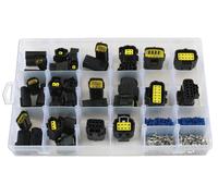 Assortiti Amp Econoseal J Serie Connettori - 338 Pezzi - Connect 37417 Nuovo