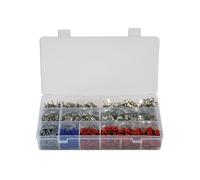 Assortiti Anti Isolato Per VW Terminali/Sigilli - 1200 Pezzi - Connect 37399 New