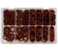 Assortiti Fibra Rondelle Scatola - 610 Pezzi - Connect 31872 Nuovo