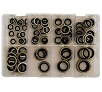 Assortiti Legato Guarnizione Rondelle MM ( Dowty ) Scatola - 90 Pezzi - Connect