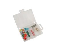 Assortiti M Tipo Fusibili & Micro 2 Fusibili - 37 Pezzi - Connect 30722 Nuovo