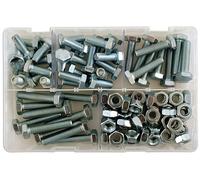 Assortiti M10 Viti di Fissaggio E Dadi Scatola - 88 Pezzi - Connect 35012 Nuovo