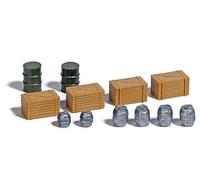 Assortiti Piccolo Vagone Merci Articoli (x12) Ho / Calibro di Oo Busch 7784