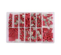 Assortiti Rosso Terminali Scatola - 260 Pezzi - Connect 31850 Nuovo