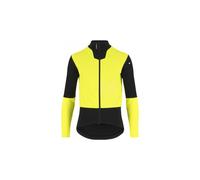 Assos equipe r habu giacca invernale s9 a maniche lunghe giallo fluo