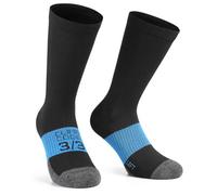 Assos Winter EVO - calzini ciclismo 0 (EU 35- 38) Black/Blue unisex