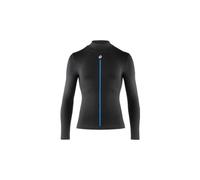 Assos Maglia intima 3/3 P1 manica lunga nero opaco/blu L-XL