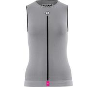 gilet ciclismo donna senza maniche Estate NS Skin Layer P1 grigio chiaro M