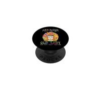 Assuming I'm Just An Old Lady Was Your First Mistake Hippie PopSockets PopGrip Adesivo