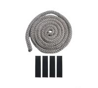 Assured - Guarnizione per camino in fibra di vetro, 2 m, perfetta per porte di stufe a legna (14 mm x 2 m)