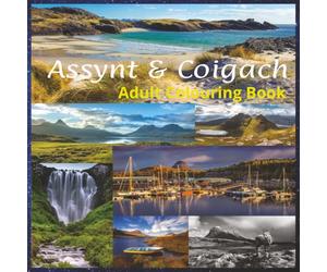 Assynt and Coigach: Colouring Book for adults
