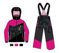 AST Completo Sci Infant in Twill Black/Pink 24-36 Mesi Rosa