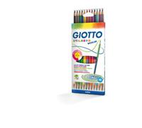 AST. PASTELLI STILNOVO BICOLOR 12 pz