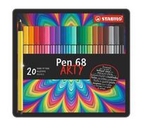 AST20 STABILO PEN 68 COL ASSORT