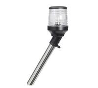 Asta 360° led 60 cm fanale nero in asse Segnalazione - 1 PZ Osculati - 11.140.