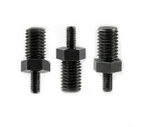 Asta adattatore compatto per smerigliatrice angolare da 5 mm a 10 mm con piastra di pressione per una facile installazione e conservazione (3 pezzi)