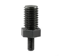 Asta adattatore per smerigliatura da 5 mm a 10 mm per mini smerigliatrice angolare, design robusto in acciaio per flussi di lavoro efficienti in varie attività (1 asta)