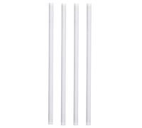 Asta agitazione manuale PTFE lab, Ø6mm, 280mm, 4pezzi, asta morbida per miscelazione chimica, esperimenti lab & preparazione soluzioni.(280mm 4Pcs)