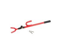 Asta Antifurto per Volante per la Sicurezza dell'Auto - Protezione con Doppia Chiave, Dimensioni 58.5x15.5x4.7cm, in Metallo