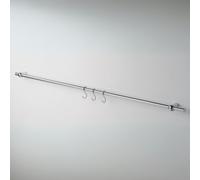 Asta appendi mestoli KITCROMO90 4 ganci 90 cm cromo