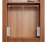 Asta appendiabiti a scomparsa, Heavy Duty Closet Pull Down Rods Hanger for Hanging Clothes Wardrobe Lift Rail