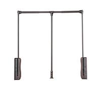 Asta Appendiabiti Abbassabile Regolabile 550-1250 Mm, Asta For Armadio A Parete, Sollevamento Telescopico Con Ritorno, Gruccia Resistente For Appendere L'armadio Degli Abiti, Salvaspazio(930-1250mm)