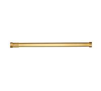 Asta Appendiabiti Allungabile Asta Armadio Tubo Telescopico in Metallo Regolabile for Guardaroba E Nicchia in Lega di Alluminio,Oro (Color : Gold)