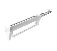 Asta Appendiabiti Estensibile e Regolabile, Gruccia Appendiabiti Estraibile Barra Telescopica Regolabile per Guardaroba Gruccia Appendiabiti Versatile, Ideale per Appendere le Grucce (355 Mm)