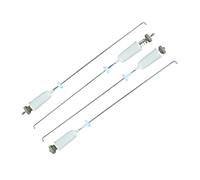 Asta appendiabiti for lavatrice con gancio ammortizzatore che riduce le vibrazioni migliorate