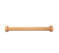 Asta appendiabiti ovale in legno resistente, astas appendiabitis con supporti terminali, tubo appendiabiti tagliato su misura Lunghezza fino a 120 cm (47 pollici)(800mm)