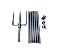 Asta Bandiera Da Infilare Nel Terreno Per Esterni,Resistente Alle Forti Raffiche Di | Per Cortile Giardino Casa Portone Esterno