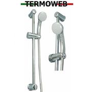 Asta colonna Saliscendi doccia set completo doccetta anti-calcare finitura cromo