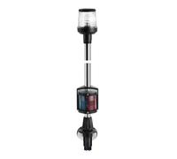 Asta combinata incasso 100 cm nera - 1 PZ Osculati - 11.166.01 - 1116601