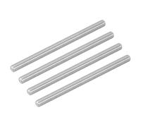 Asta completamente filettata, 4 pezzi, 304 M5, elementi di fissaggio completamente a tassello, lunghezza 250-500 mm, per industria automobilistica e delle costruzioni (M5 x 330 mm)