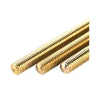 Asta completamente filettata in ottone, Copper Full Thread Bar Screw Brass Threaded Tooth Strip,Threaded Rod