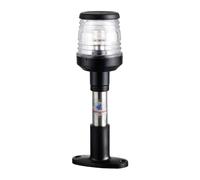 Asta con fanale nero 20 cm Segnalazione - 1 PZ Osculati - 11.113.20 - 1111320