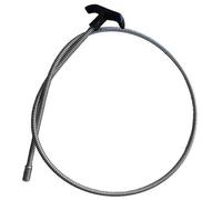 Asta con manico prolunga flessibile per scovolo pulizia fumi camino 150 cm.