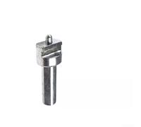 Asta connettore per la pulizia dello scarico, 16 mm, 22 mm, per martelli e trapani elettrici, con attivazione a molla e fissaggio a tre flange (A)