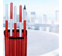 Asta da rilevamento portatile con borsa morbida for la costruzione di tunnel e autostrade(15m/49.2ft)