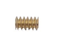 Asta deII'ingranaggio elicoidale Vite senza fine in rame, asta 0,5 M, modulo di apertura, diametro foro 1,98 2,28, mm, lunghezza 10, ingranaggio trasmissione in metallo, pz(2.98mm)